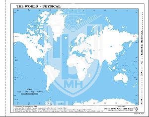 Big Size Outline Map Book