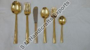 Brass Cutlery Set