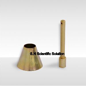 Sand Absorption Cone and Tamper