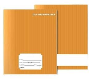 20.5 x 29.3Cm Subject Notebook
