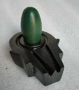 2 Inch Green Shivling with Jaldhari