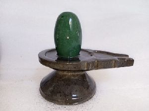 Green Narmadeshwar Shivling