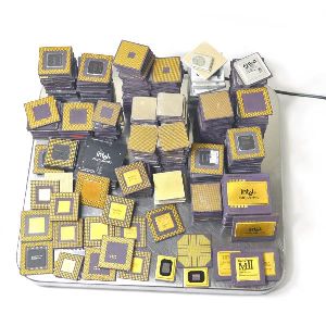 Intel Pentium Pro Ceramic CPU Processor Scraps