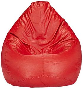 Red Classic Bean Bag Cover Without Beans