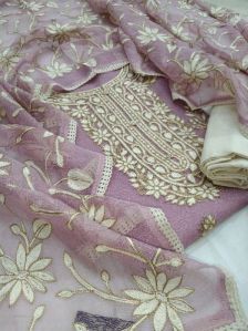 Kota Cotton Unstitched Suit Material