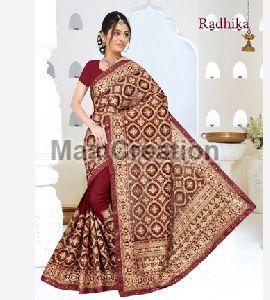 Radhika Silk Embroidered Saree