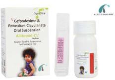 Cefpodoxime & Potassium Clavulanate Oral Suspension