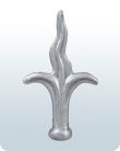 4.50 X 2.25 Inch Bhala Design Decorative CI Casting