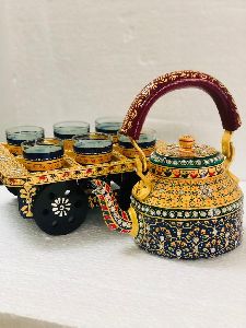 Jaipuri Handicraft Tea Set