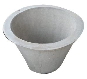 cement flower pot