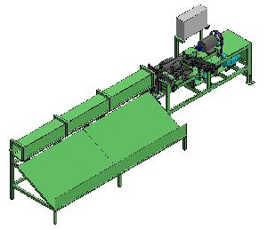 Automatic Chain Link Fencing Machine