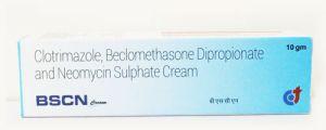 Clotrimazole,Beclomethasone and Neomycin Sulphate Cream