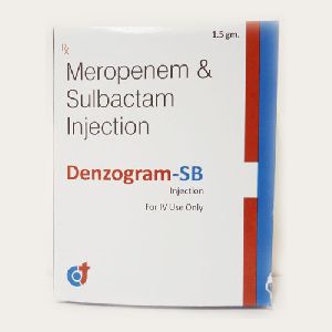 Meropenem 1gm, Sulbactam 500mg Injection