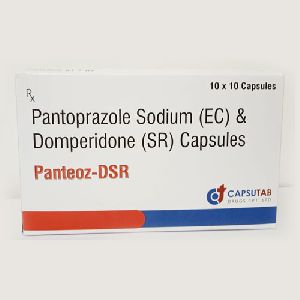 Pantoprazole 40mg, Domperidone 30mg Capsules