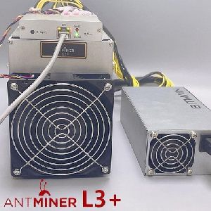 Antminer L3+With Power Supply Blockchain Miner Litecoin