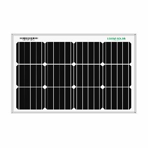 Loom Solar Panel 50 watt - 12 volt Mono Perc