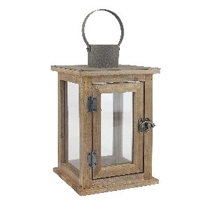 Brown Wooden Lantern