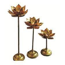Lotus Flower Candle Stand