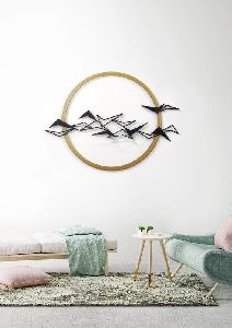 Metal Birds Wall Art