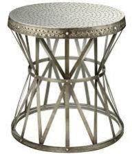 Round Metal Stool