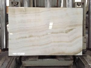 White Onyx Marble Slab