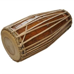 Indian Wooden Pakhawaj