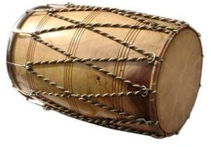 Wooden Dholak