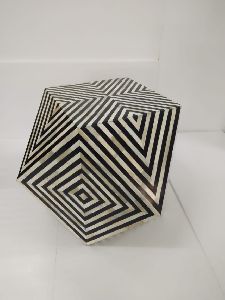 Bone Inlay Stool