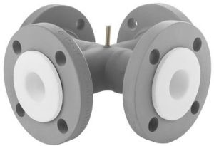 Ptfe Lined Cross Valve