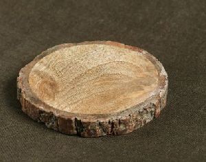 Wooden Size 3 Inch Set of 4 Handcrafted Coasters