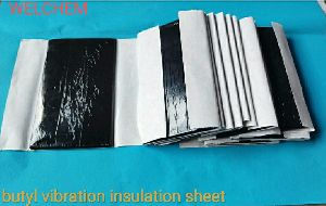 Butyl vibration insulation sheet