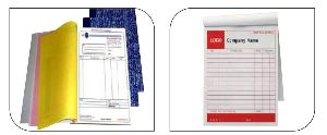 invoice book printing services