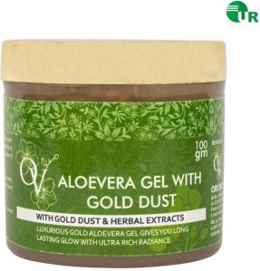 ALOEVERA GEL WITH GOLD DUST