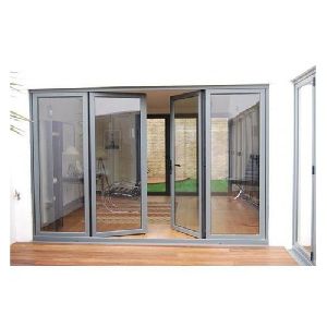 aluminium glass door