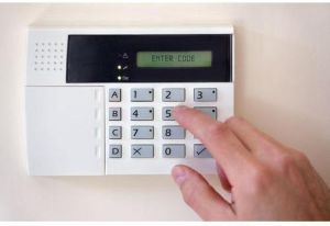 electronic security alarm system