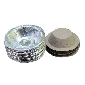 Silver Disposable Dona paper plate