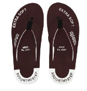 Brown Extra Soft Ortho Mens Slippers