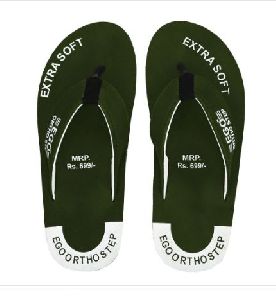 Olive Extra Soft Ortho Ladies Slippers