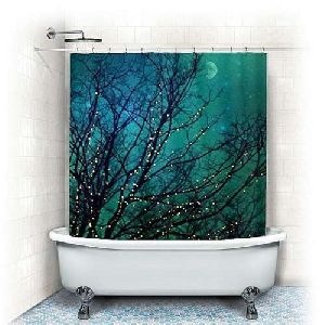 fabric shower curtains