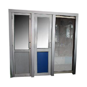 Aluminum door