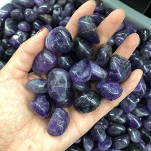 Purple Amethyst Tumbled Stone