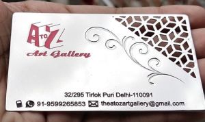 Metal Visiting Card