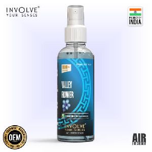 Involve Garden Fragrances Air Freshener Spray - Valley Flower Fragrance Car Perfume Spray