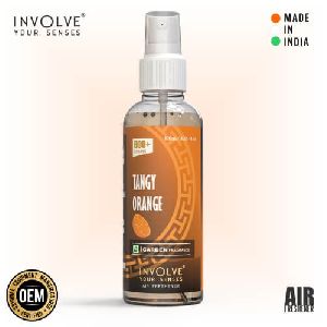 Involve Garden Fragrances Car Air Freshener Spray - Tangy Orange Car Air Perfume Spray