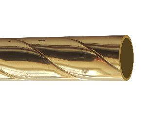Twisted Brass Tube