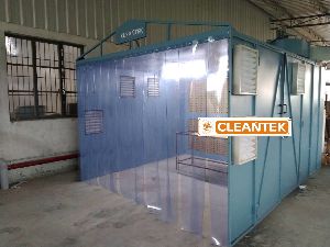 Paint Booth with Suction Filter