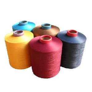 polyester dyed yarns
