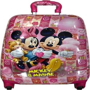 Kids Cartoon Printed Trolley Bag