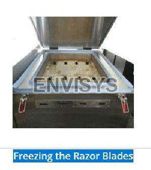 Razor Blade Sub-Zero Treatment Chamber