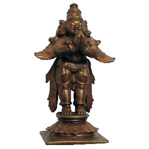 S9036-12 - Aimpon Panchalogam Garuda Idol 3.5inch 194grams